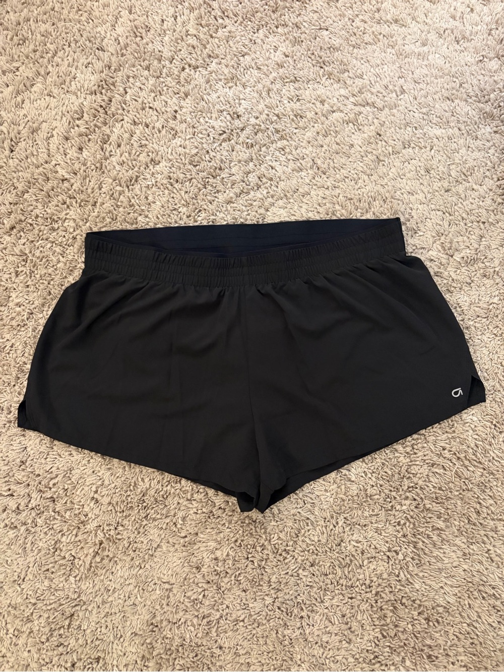 GapFit Women’s Black Athletic Running Shorts with Lining